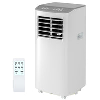 Garvee 3-in-1 Portable Air Conditioner 8K BTU Cooling & Dehumidifier Plastic Remote Control & Timer for Rooms up to 350 sq.ft