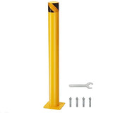 Garvee 42" Safety Bollard Post 1 Pack for Driveway Barrier & Parking