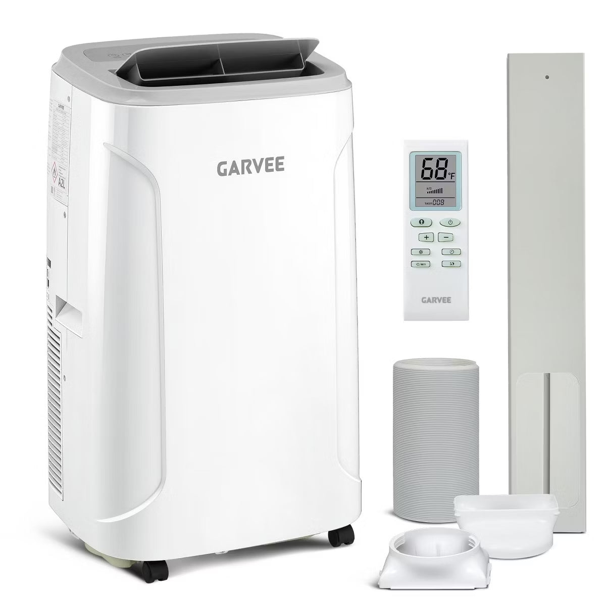 Garvee 12000 BTU Portable Air Conditioner 3 in 1 AC Unit with Dehumidifier Fan Remote for 550 Sq ft Room