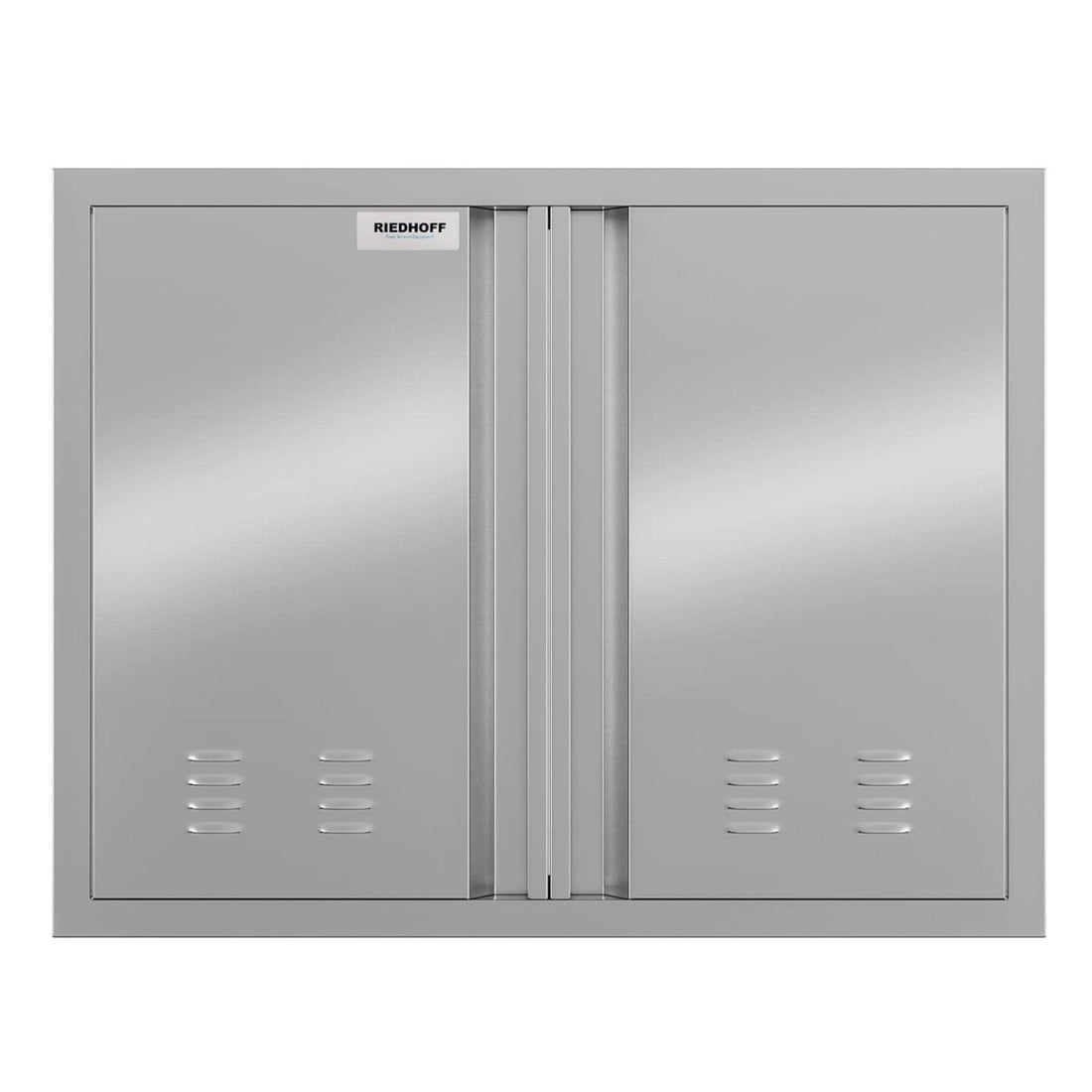 GARVEE 24x26 Inch 304 Stainless Steel Outdoor Kitchen Access Door with Recessed Handle Silver