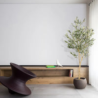 Garvee Artificial Fiddle Leaf Fig Tree 5FT(1pcs) Tall Fake Ficus Tree for Home Decor Faux Lyrata Plants Green Tree with Pot for Indoor Outdoor Home Office Living Room Bathroom Decor