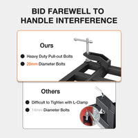 Garvee Pallet Forks Heavy Duty 58" x 31", 4000lbs Capacity, 6 Tines, Adjustable Pull-Out Bolts, Easy Install for Loaders and Skid Steers