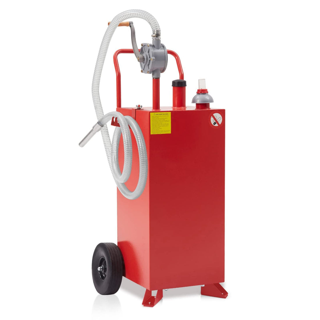 30 Gallon Gas Caddy with Pump for Gasoline & Diesel