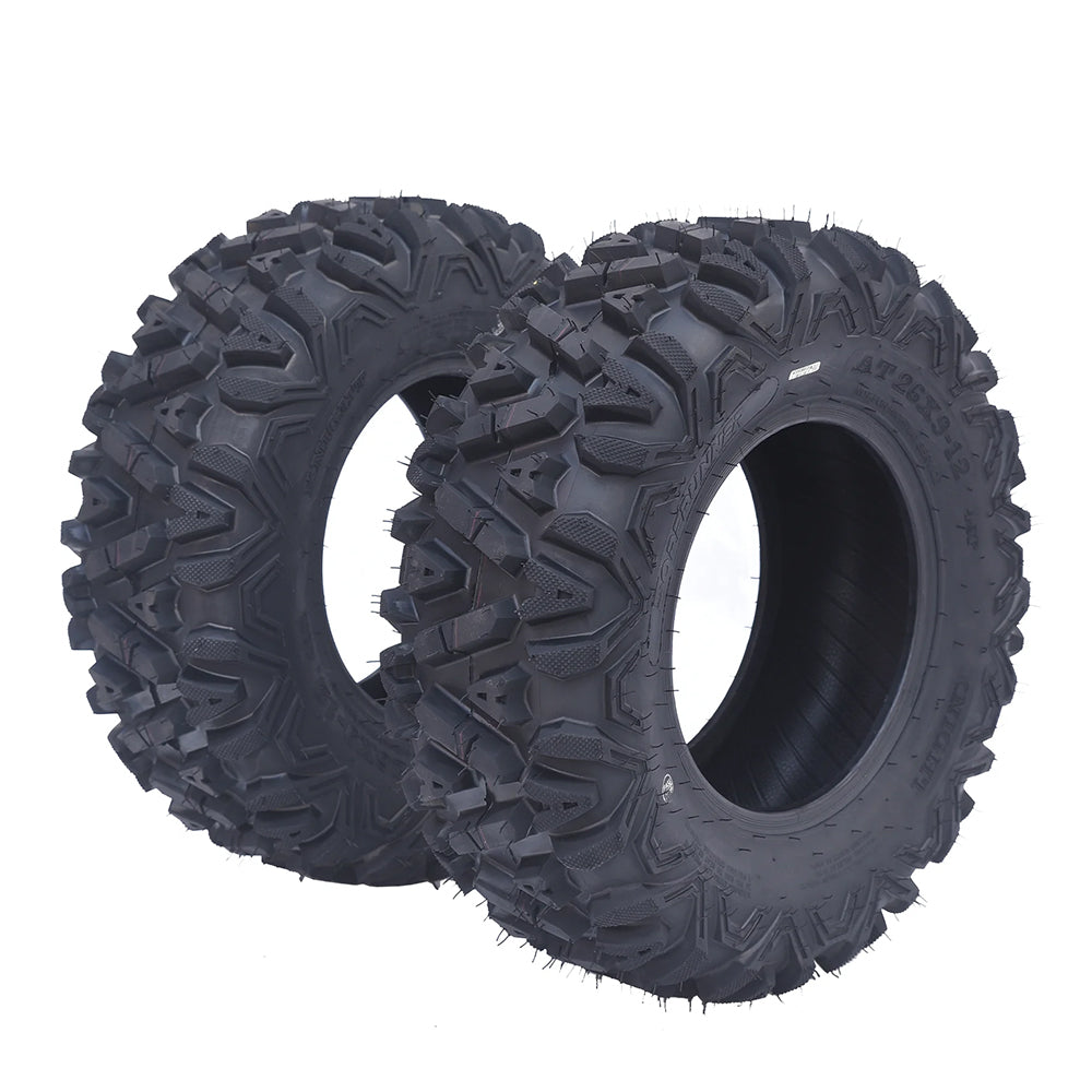 Garvee AT26x9-14-6PR TL ATLAS ATV Tires, 26x9-14 All Terrain ATV UTV Off-Road Tires(Set of 2, Tubeless)