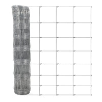 Garvee Cattle Farm Fence 4x164ft Galvanized 12-Gauge Wire Durable Woven Hinge Knot Multi-Animal Livestock Fence Farm & Field Use