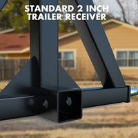 3 Point 2 Inch Trailer Hitch Receiver for Category 1 Tractors - GARVEE