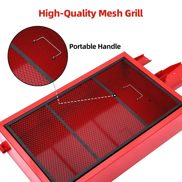 Bandeja de drenaje de aceite de 76 litros de capacidad