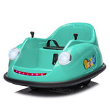Garvee Ride - P Series: 12V Battery Car for Kids W/Parent Remote, Led Lights, 2-Speed, 360°Spin - Green - Green