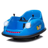 Garvee Ride - P Series: 12V Battery Car for Kids W/Parent Remote, Led Lights, 2-Speed, 360°Spin - Blue - Blue