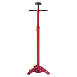 Garvee 3/4 Ton Underhoist Support Stand - 1655 lbs Capacity Jack Stand with 38.4" to 75.4" Lifting Range for Vehicle Lifting and Support, Black - Red