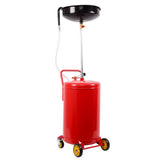 Garvee 20 Gal Upright Portable Oil Lift Drain with Pan & Funnel