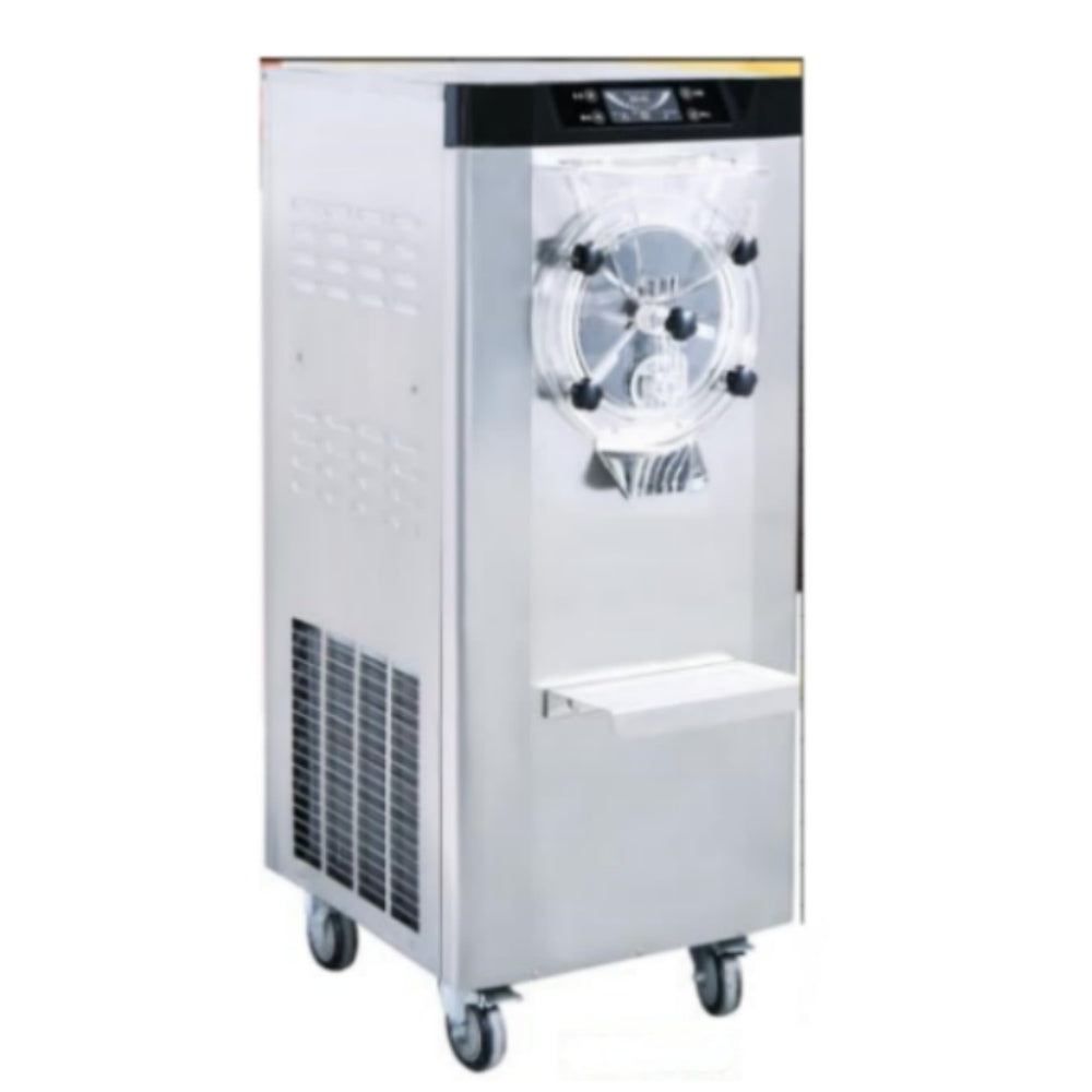 Commercial Ice Cream Machine Ice Cream Maker With Led Display Screen Auto Shut-Off Timer One Flavors Perfect for Restaurants Snack Bar Supermarkets