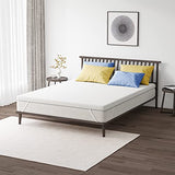 Garvee Mattress Topper King, Garvee 3 Inch Green Tea Memory Foam Mattress Topper with Zippered Bamboo Cover, Cloud-Like Soft - White - 3K