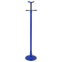 Garvee 3/4 Ton Underhoist Support Stand - 1655 lbs Capacity Jack Stand with 52" to 76" Lifting Range and 12" Diameter Base for Vehicle Lifting and Support, Blue