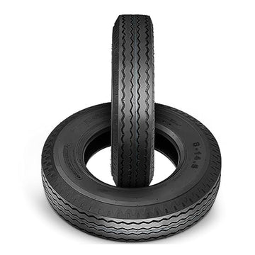 Garvee Heavy Duty Trailer Tires 8-14.5 14PR, Load Range G Speed Range J, 3040 LBS Max Load, for Flatbed Livestock Utility Trailers