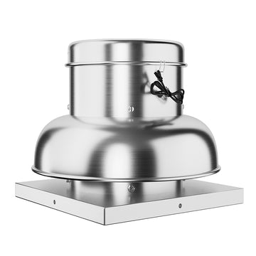 Garvee 2400 CFM Roof Fan Up-blast Restaurant, High Speed Direct Drive Centrifugal Upblast Exhaust Fan, Upgarded Motor, Roof Exhaust Fan 27.36’ Fan Base Ideal for Factory, Warehouse, Restaurant