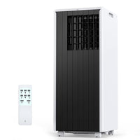 Garvee Portable AIr Conditioner - 8,000 BTU for Rooms Up to 350 Sq.Ft, Cooling & Fan Modes, 24-Hour Timer, Sleep Mode, Remote Control