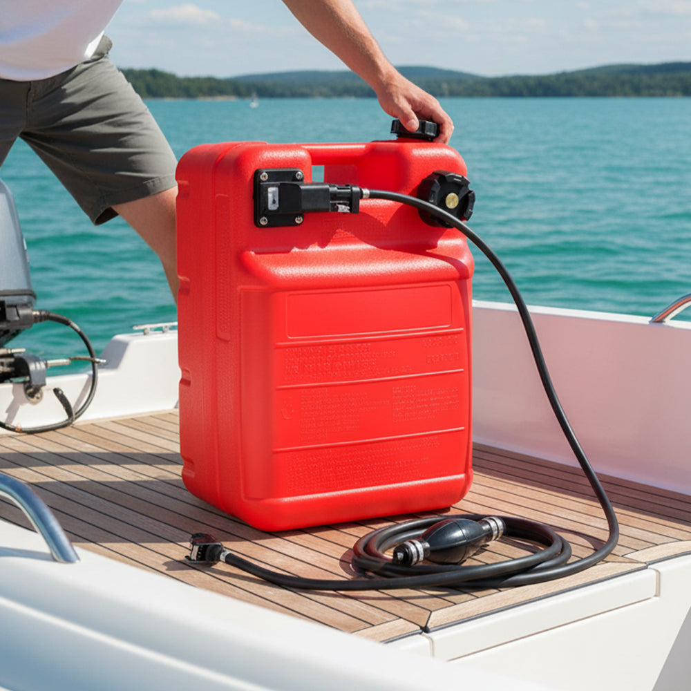 Garvee 6 Gallon Portable Fuel Tank,Easy-to-Carry Replacement Fueling T