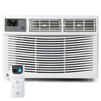 Garvee 8000 BTU Window Air Conditioner U-Shaped With RC, High-Efficiency Cooling Small Window Air Conditioner with Remote Control and Washable Filter, Quiet Operation, Cooling Up to 250 Sq Ft, 115V/60Hz