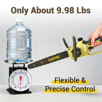 Garvee 12 Inch Mini Chainsaw - Portable Cordless Electric Handheld Chainsaw for Pruning Tree Branches, Yard, Household, and Garden, Perfect Christmas Gift for Men, Dad, Husband, and Women