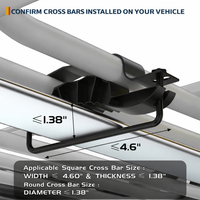 Garvee 64"x 39"x 6" Roof Rack Basket Rooftop Cargo Carrier with Extension Black Car Top Luggage Holder Universal for SUV Cars