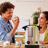 Garvee 12.7 Qts Electric Wax Melter with Temperature Control, Pour Spout, and Easy-Clean Feature for Candle Making, Ideal for Small-Scale Commercial or Home Use