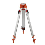 Garvee Aluminum Survey Tripod with 5/8"-11 Threaded Flat Head, Adjustable Legs, Heavy Duty Construction for Auto Level, Various Levels, Theodolites