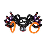 Garvee Halloween Outdoor Games Set - 19 Pack: Potato Sack Race Bags, Inflatable Toss Game, Spoon Game, Legged Relay Race Bands, Elastic Tie Rope for Party Fun