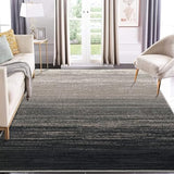 Garvee Modern Geometric Abstract Rug 10x13 - Soft Polypropylene, Non-Slip Jute Backing, Low Pile, Easy Maintenance, Suitable for Living Room, Bedroom, Dining Room - Gray