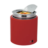 Garvee 11.62QT 300W Electric Soup Warmer - 304 Stainless Steel Food Warmer for Kitchen, Restaurant, Buffet - Red - Red