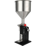 Garvee Manual Paste Liquid Filling Machine - Adjustable 5-50ml, 10L Capacity, Precision for Cream/Cosmetic/Perfume/Medicine/Shampoo - 