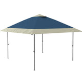 Garvee 13x13 Pop-Up Gazebo Outdoor Canopy Tent with Ventilation Opening - Instant Shelter for Lawn, Garden, Backyard, Deck, Navy Blue & Taupe - Blue