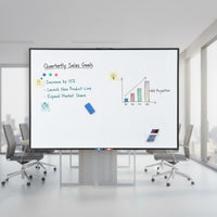 Garvee Magnetic Whiteboard 60x40 Inch - Large Dry Erase Board for Wall with Aluminum Frame & Deep Pen Tray - Smooth Writing Surface for Office, Classroom, Home & Conference Room