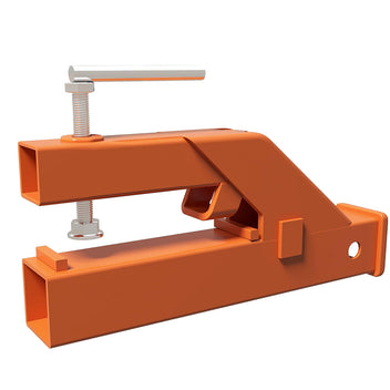Garvee 2 Inch Clamp-On Trailer Hitch Receiver for Tractor Bucket Adapter
