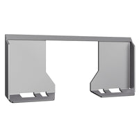 Garvee 1/2" Skid Steer Attachment Plate, Universal Quick Attach Mounting Plate for Bobcat Kubota Tractors