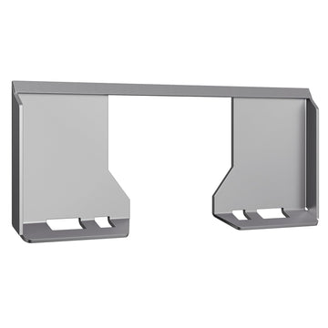 Garvee 1/2" Skid Steer Attachment Plate, Universal Quick Attach Mounting Plate for Bobcat Kubota Tractors