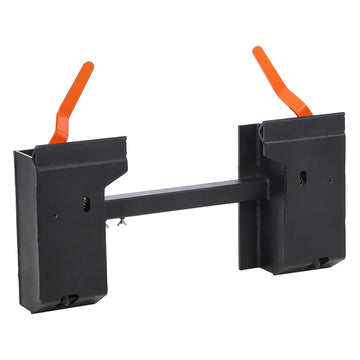 Garvee Skid Steer Adapter Quick Tach Attachment Conversion,Adjustable Attach Plate Universal Adapter Compatible with Bobcat,Kubota Tractors,Loaders