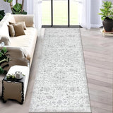 Garvee 8x10 Rug for Living Room Washable Rugs Boho Rug for Bedroom Vintage Rug Non Slip Carpet Throw Rugs Large Rug Stain Resistant Office Rug Classroom Rug 8'x10' Pink - Pink
