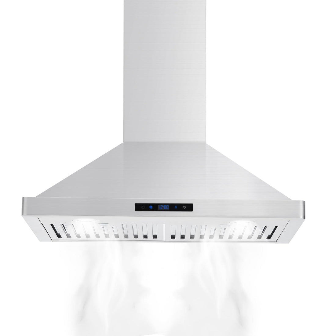 30" Stainless Steel Range Hood with Ducted Vent & Timer