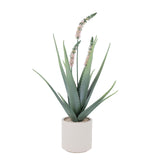 Garvee Artificial Cactus Plant Tall UV Resistant Faux Cactus with Planter for Indoor Outdoor Decoration Green