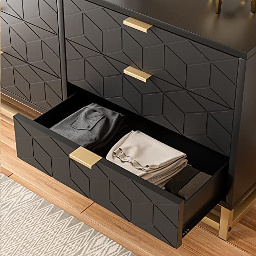 blue dress for baby girl LINSY HOME Dresser for Bedroom, Long Dresser with 6 Drawers and Antiqu –  Linsy