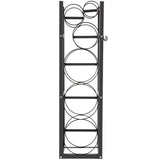 Garvee Refrigerant Tank Rack 3x30lbs and Other 3 Saving Space Cylinder Tank Rack 11"x12"x46" Gas Cylinder Racks and Holders for Freon, Gases, Oxygen, Nitrogen - Black