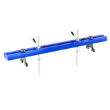 Garvee Engine Support Bar 1100 LBS Capacity Dual Hooks Motor Lift Hoist for Home Garage Auto Repair, Blue - Blue