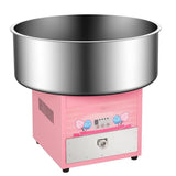 Garvee Commercial Cotton Candy Machine Electric Cotton Candy Floss Maker with 20 inch Stainless Steel Bowl for Mall Kids Birthday Family Party