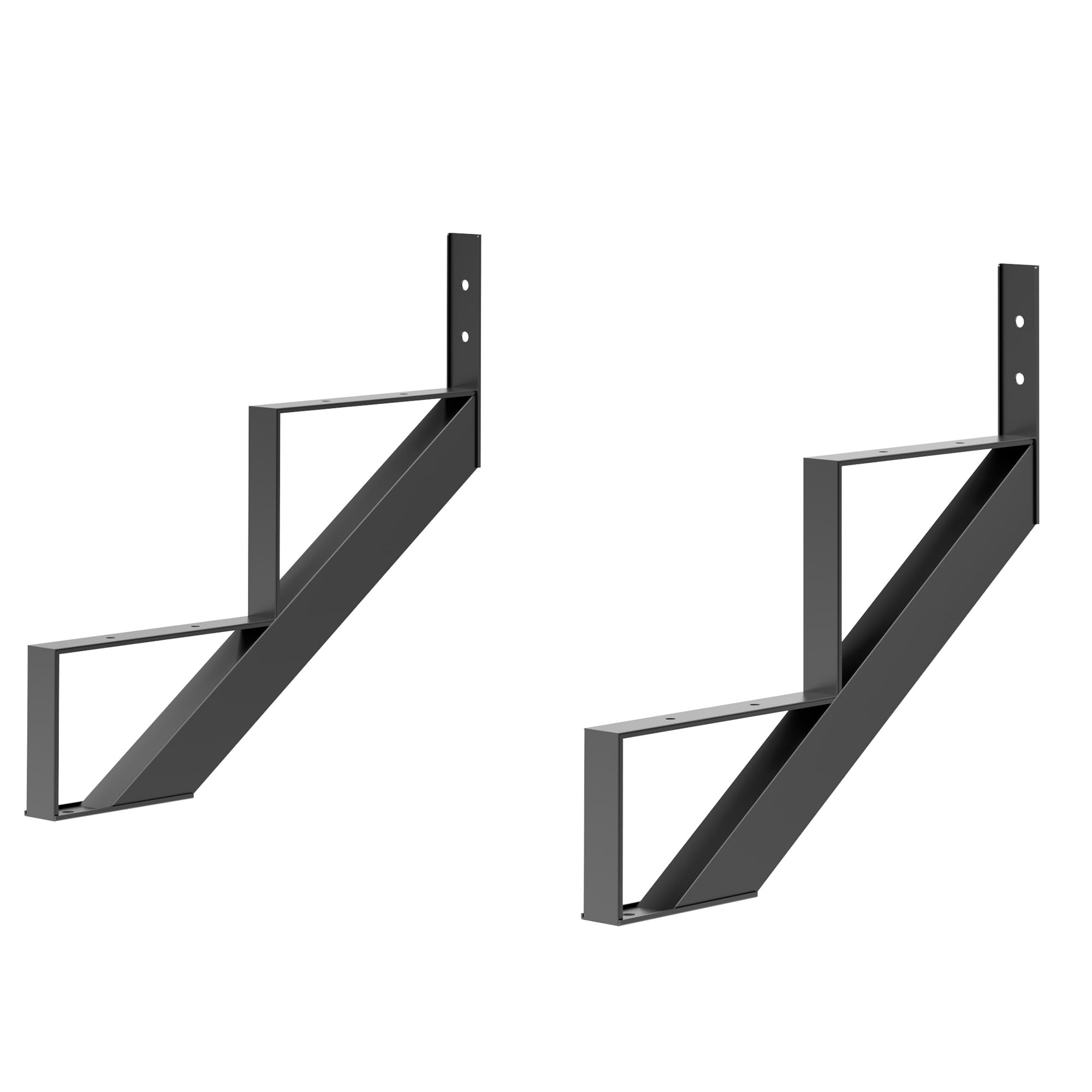 Stainless Step Riser Garvee 2 Pack Steel Stair Riser, Metal Stair Step Riser for Outdoor St