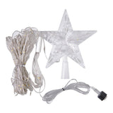 Garvee LED Christmas Tree Star Waterfall Lights with Remote Control 8 Lighting Modes IP44 Waterproof String Light for Outdoor Christmas Decorations Warm Light USB - USB