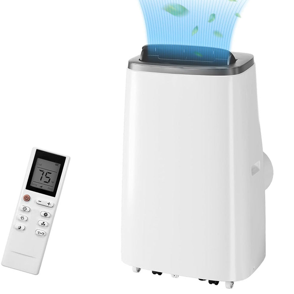 Garvee Portable Air Conditioners, 14000 BTU Portable AC Unit 3-in-1 Cooling, Dehumidifier & Fan, Standing A/C Portable Air Conditioner for Room Up to 750 Sq. Ft, 24H Timer, Window Kits, Dark Gray Cover