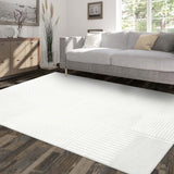 Garvee 9x12 Washable Geometric Rug Beige for Living Room Nursery Bedroom Modern Boho Area Rug - Beige