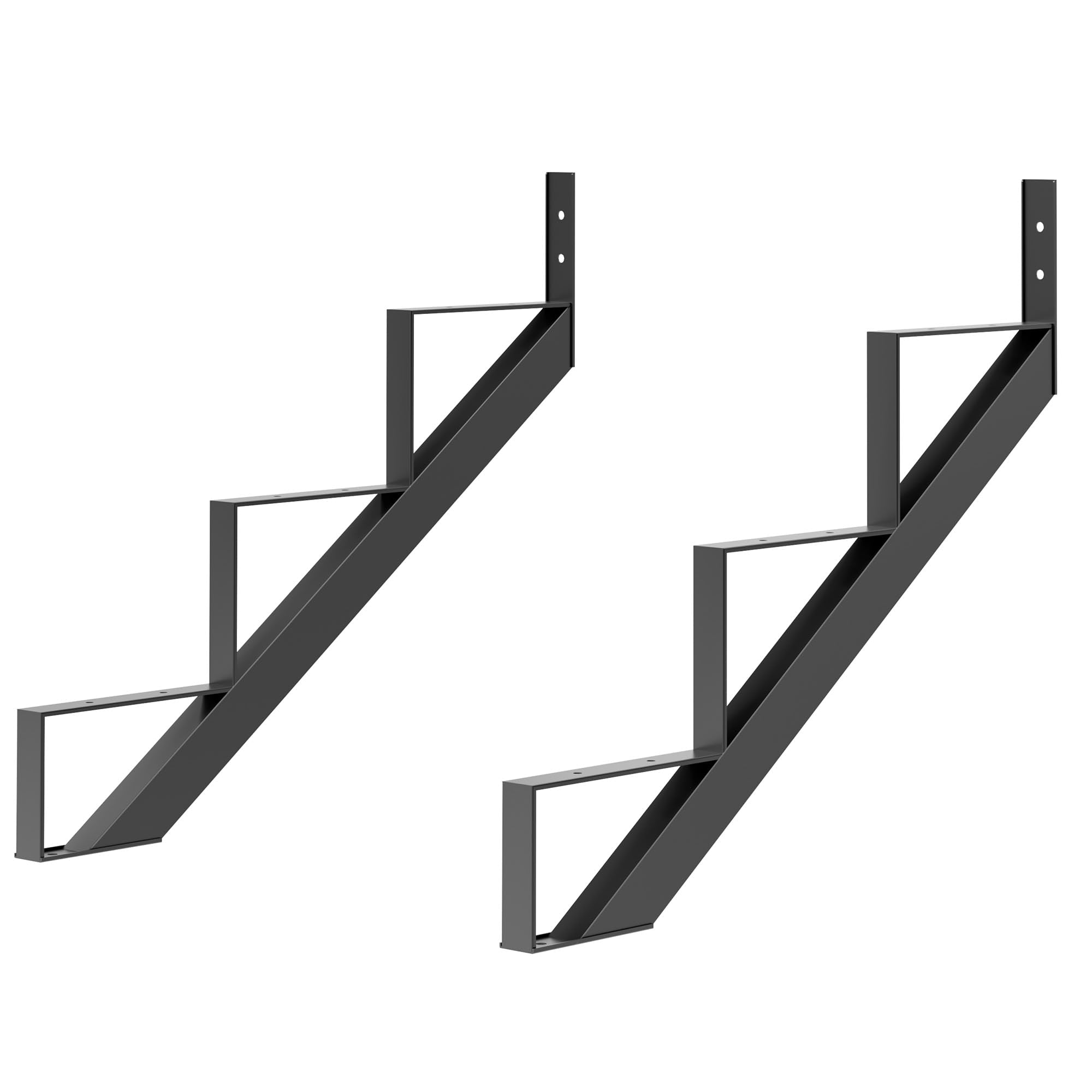 Stainless Step Riser Garvee 2 Pack Steel Stair Riser, Metal Stair Step Riser for Outdoor St