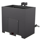Garvee 3 Point, 800lbs Ballast Box w/ Standard 2 Inch Hitch, Cat 1 - Black - Black